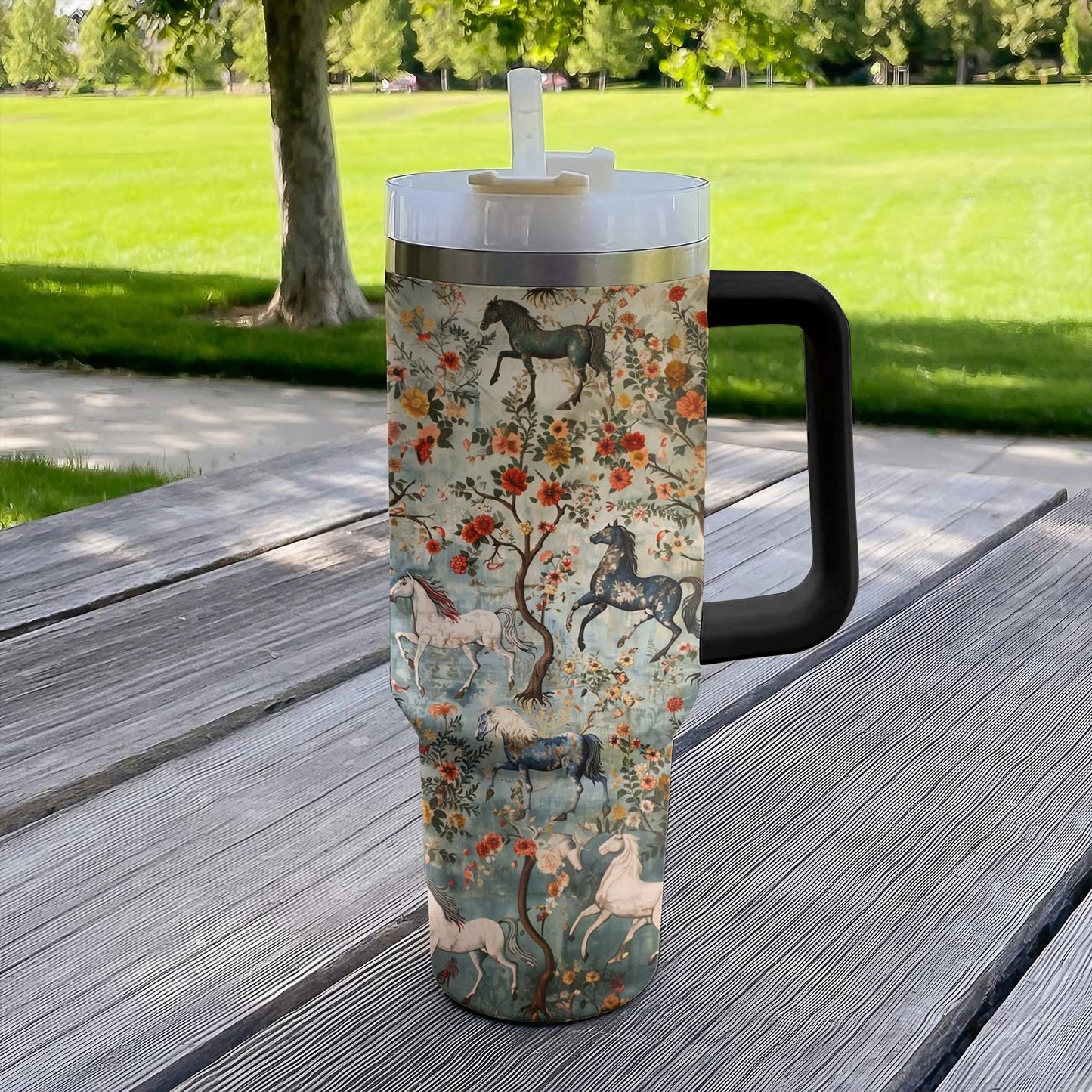 Tumbler oz Mystical Steeds 1