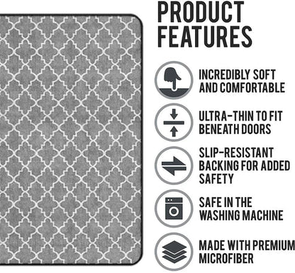 Kitchen Rugs Snow Village